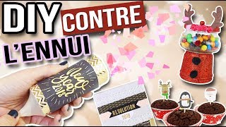 DIY ┋ 4 IDEES FUN A REALISER ABSOLUMENT  🎉Cadeaux de dernière minute amp Deco noel jour de lan [upl. by Maer]