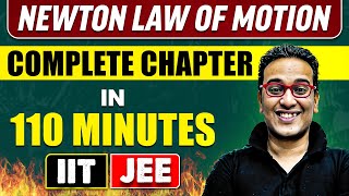 NEWTON LAW OF MOTION in 110 Minutes  Full Chapter Revision  Class 11th JEE [upl. by Christoph]