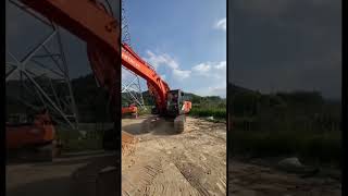 Drift excavator экскаватор excavator hitachi lonking liebherrexcavator construction kobelco [upl. by Htebasile]