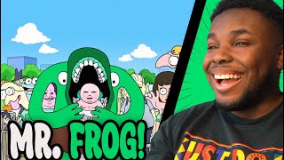 I VOTE FOR MR FROG Smiling Friends Season 2 Episode 12 Reaction [upl. by Oswald350]