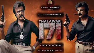 THALAIVAR  171  INTOR TEASER Video  Rajinikanth  Sivakarthikeyan  Lokesh kanagaraj  Anirudh [upl. by Itram]