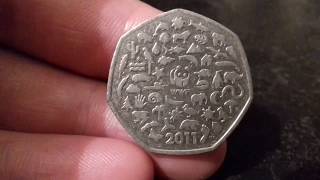 WWF 50p Coin Animal 50 pence coin 2011 UK 50p WWF [upl. by Atisusej304]