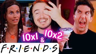 HIS WORST MOMENT Friends Season 10 Episodes 1 amp 2 Reaction FIRST TIME WATCHING [upl. by Mehitable]