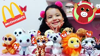 EXCLUSIVO Coleção de 2018 no McLanche feliz Ty Beanie Boos  Mcdonalds [upl. by Eladal]