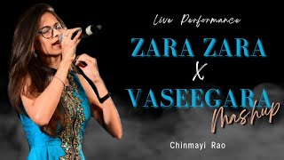 Zara Zara X Vaseegara  HindiTamil Mashup Chinmayi Rao  Pyaar Deewana Hota Hai event liveconcert [upl. by Roderich]