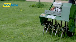 How to use a Lawn Aerator [upl. by Belinda]