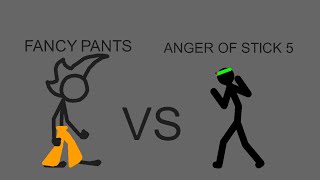 FANCY PANTS VS ANGER OF STICK 5 [upl. by Pinckney942]