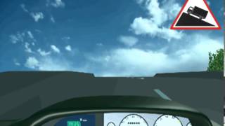 STEEP INCLINE FREE K53 LEARNERS LICENSE WEBSITE WITH GRAPHICS ANIMATION AND SOUND [upl. by Constanta279]