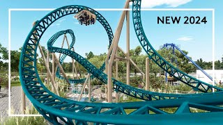 Vindfald All you need to know about Tivoli Frihedens new roller coaster [upl. by Baxy]