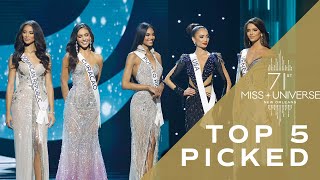 71st MISS UNIVERSE  Top 5 PICKED  Miss Universe [upl. by Accebor]