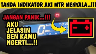 TANDA INDIKATOR AKI VARIO 125 150 MENYALA MERAH TERUS Riset Di Lapangan [upl. by Noira84]