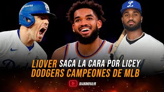 REAPARECE LIOVER PEGUERO DODGERS CAMPEÓN Y TOWNS SE LUCE OFENSIVAMENTE [upl. by Meras]