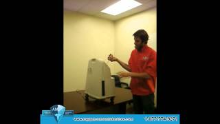 How to Replace the Hepa Filter on a Home Oxygen Concentrator [upl. by Kcirred]