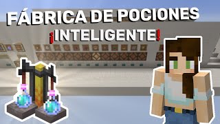 El MEJOR Sistema de Pociones  Tutorial Redstone Minecraft 120 [upl. by Kaufmann]