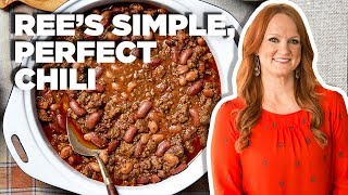 Simple Perfect Chili with Ree Drummond  The Pioneer Woman  Food Network [upl. by Suaeddaht]