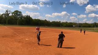 82424 Lady Blaze vs Dirt Dobbers bracket 3 [upl. by Atinehc]