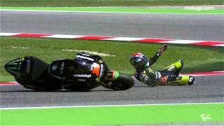 MotoGP™ Misano 2013  Best slow motion [upl. by Ecnaled696]