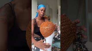 Progress Update Custom Beaded Wig Cap with The Bead Chest by thestylefreed [upl. by Jaynell]