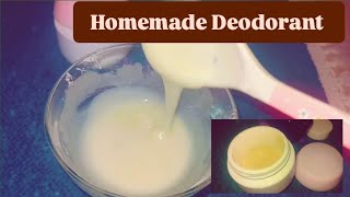 Homemade Deodorant  How to make Natural Deodorant [upl. by France]