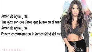 Amor de agua y sal  Lali Esposito LETRA [upl. by Lemak]