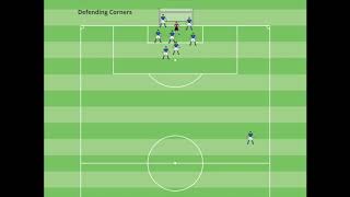 Defending Corners 9v9 [upl. by Audris]