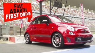 Fiat Abarth 595 Competizione  First Drive  PowerDrift [upl. by Ainek]