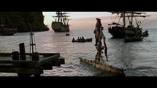 Jacks entry scene from all Pirates of the Caribbean movies 14  4K video [upl. by Bobette]