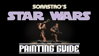 Star Wars Imperial Assault Painting Guide Ep11 Chewbacca and Gaarkhan [upl. by Varion]