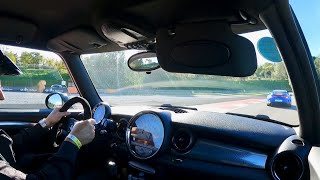 Mini Cooper s r56 VS Porsche gt3Trackday Franciacorta Circuìt 290924 [upl. by Annaiek]