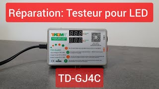 Electronique Réparation Testeur Pour LED TDGJ4C [upl. by Egiarc955]