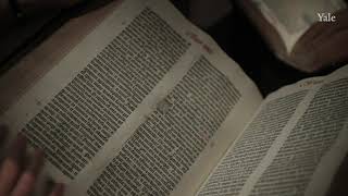 Turning the Pages Gutenberg Bible at the Beinecke Library [upl. by Ruthann248]