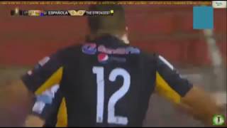 Gol de Alejandro Chumacero  Union Española 0 x 1 The Strongest  Copa Libertadores [upl. by Marthe]