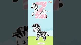 Z for Zebra Animal Phonics Song Learn the ABCs Kids Alphabet Songs learnanimalnamesandsounds [upl. by Xenos]