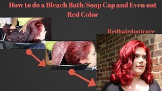 How to do a Bleach WashSoap Cap Loreal HiColor Highlights Fail [upl. by Aneala]