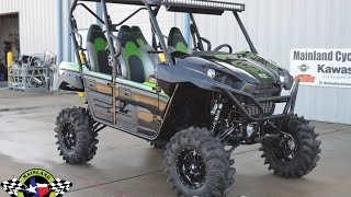 19999 6 Inch Lift 2017 Kawasaki Teryx4 amp 295 Inch Terminator Tires [upl. by Euhc613]