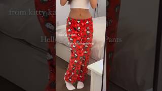 Hello Kitty Pajama Pants ✨ fypシ hellokitty viral sanrio trending forever21 [upl. by Schoenfelder]