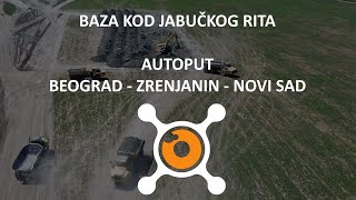 Baza kod Jabučkog Rita  Autoput Beograd  Zrenjanin  Novi Sad  Jul 2024 [upl. by Trelu]