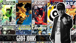 Comics Greatest Geoff Johns  Ein Mann als Gesicht eines Verlags  Der DC Gesamtüberblick [upl. by Idoux]