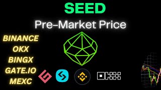 Seed Coin Pre Market Price Binance Bitget Bybit OKX Mexc XT [upl. by Ymia]