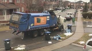 Automated Recycling Collection December 2023  Watching It Work [upl. by Eanore]