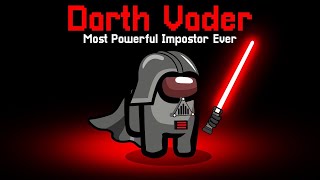 Using DARTH VADER POWERS In AMONG US Lightsaber [upl. by Letizia863]