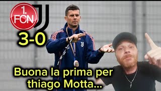 Norimberga Juventus 30 Bel bigliettino da visita per Thiago Motta🤦‍♂️🤣 [upl. by Peri]