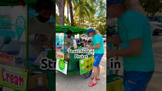 phuket thailand streetfood icecream karon beach svenlucaworld [upl. by Elokyn117]