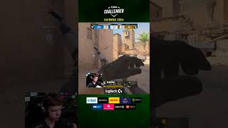 4 Enemies 1 Spray Luxs Epic Quad Kill on Dust 2 cs katowice pain b8 [upl. by Sherburne]