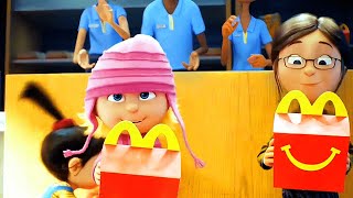 Happy Meal Scene  DESPICABLE ME 4 2024 Movie CLIP HD [upl. by Airolg]