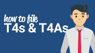 Filing your T4s and T4As [upl. by Eimak]