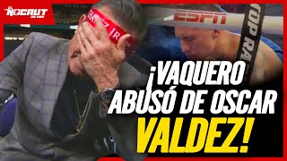 ASÍ REACCIONÓ JULIO CÉSAR CHÁVEZ al TRIUNFO de EMANUEL VAQUERO NAVARRETE ante ÓSCAR VALDEZ [upl. by Gnilyarg91]