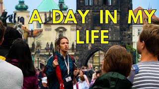 A Day in the Life of a Tour Guide in Europe  PRAGUE Czech Republic [upl. by Swain122]