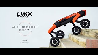 LimX Dynamics Launches First Wheeled Quadruped Robot W1 [upl. by Are382]