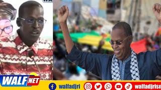 Mame Birame Wathie  Journaliste Bounè Do Wanè manifestation khotile sa carte Presse [upl. by Notsua]